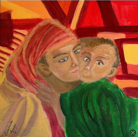 Tender Love by artist Rosalinda Peña